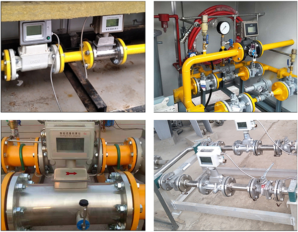 DN150氣體渦輪流量計現(xiàn)場安裝使用圖